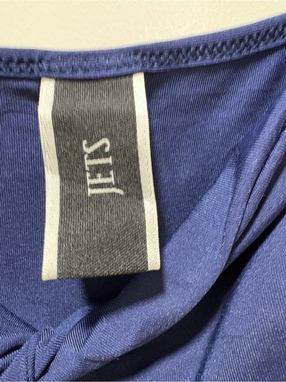 Jets by Jessika Allen Women Blue Stretch Tummy Control One-Piece Swimsuit 10 - Picture 2 of 4